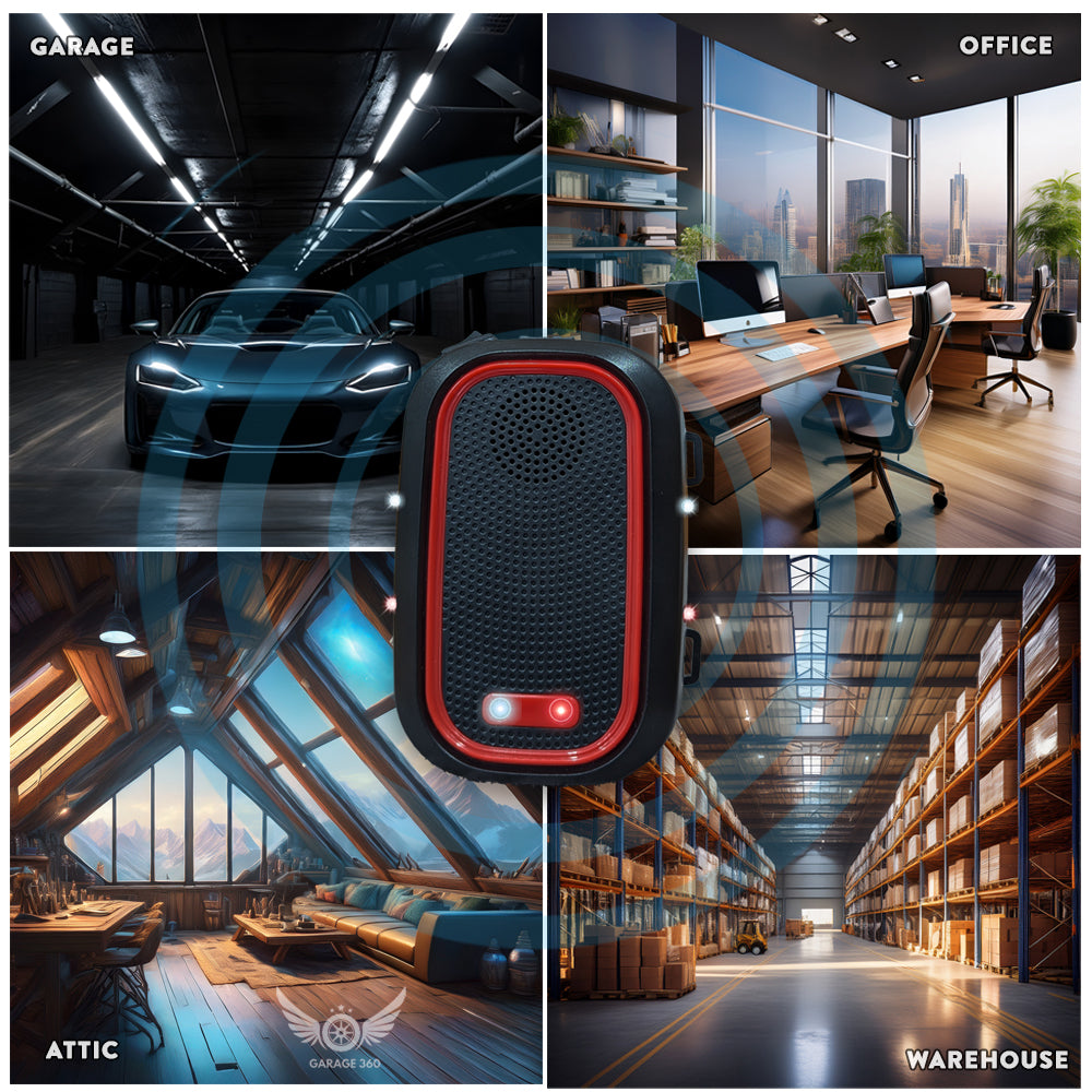 GARAGE 360 Ultrasonic Rat Repellent for Automobiles